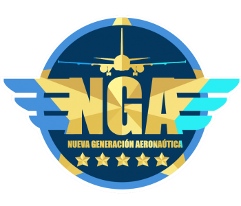 Logo NGA contorno Blanco